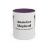 11oz Anatolian Shepherd Latin Mug, Anatolian Shepherd, Vintage Dog Coffee Mug, Dog Lover Gift
