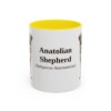 11oz Anatolian Shepherd Latin Mug, Anatolian Shepherd, Vintage Dog Coffee Mug, Dog Lover Gift