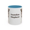 11oz Anatolian Shepherd Mug, Vintage Dog Portrait Coffee Mug, Dog Lover Gift