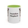 11oz Anatolian Shepherd Mug, Vintage Dog Portrait Coffee Mug, Dog Lover Gift
