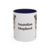 11oz Anatolian Shepherd Mug, Vintage Dog Portrait Coffee Mug, Dog Lover Gift
