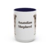 anatolian-shepherd-mug-navy-3 15oz Anatolian Shepherd Mug, Vintage Dog Portrait Coffee Mug, Dog Lover Gift