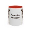11oz Anatolian Shepherd Mug, Vintage Dog Portrait Coffee Mug, Dog Lover Gift