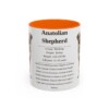 11oz Anatolian Shepherd Mug, Illustrated Dog Breed Facts Coffee Mug, Vintage Dog Keepsake Gift