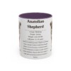11oz Anatolian Shepherd Mug, Illustrated Dog Breed Facts Coffee Mug, Vintage Dog Keepsake Gift