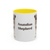 11oz Anatolian Shepherd Mug, Vintage Dog Portrait Coffee Mug, Dog Lover Gift