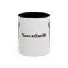 11oz Aussiedoodle Mug, Vintage Dog Portrait Coffee Mug, Dog Lover Gift