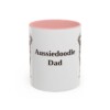 11oz Aussiedoodle Dog Dad Mug, Vintage Sketch Coffee Mug, Dog Dad Gift