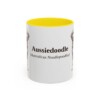 11oz Aussiedoodle Latin Mug, Aussiedoodle, Vintage Dog Coffee Mug, Dog Lover Gift