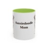 11oz Aussiedoodle Dog Mom Mug, Vintage Sketch Coffee Mug, Dog Mom Gift