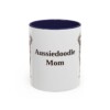 11oz Aussiedoodle Dog Mom Mug, Vintage Sketch Coffee Mug, Dog Mom Gift