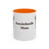 11oz Aussiedoodle Dog Mom Mug, Vintage Sketch Coffee Mug, Dog Mom Gift