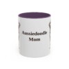 11oz Aussiedoodle Dog Mom Mug, Vintage Sketch Coffee Mug, Dog Mom Gift
