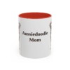 11oz Aussiedoodle Dog Mom Mug, Vintage Sketch Coffee Mug, Dog Mom Gift