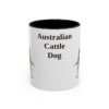 11oz Australian Cattle Dog Mug, Vintage Dog Portrait Coffee Mug, Dog Lover Gift