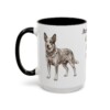 australian-cattle-dog-mug-dad-black-left-3 15oz Australian Cattle Dog Dog Dad Mug, Vintage Sketch Coffee Mug, Dog Dad Gift