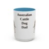 australian-cattle-dog-mug-dad-light-blue-3 15oz Australian Cattle Dog Dog Dad Mug, Vintage Sketch Coffee Mug, Dog Dad Gift