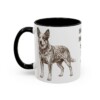 australian-cattle-dog-mug-humor-black-left-1 11oz Funny Australian Cattle Dog Mug, Herding Humans Since Day One, Vintage Dog Coffee Mug, Dog Lover Gift