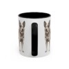 11oz Australian Cattle Dog Latin Mug, Australian Cattle Dog, Vintage Dog Coffee Mug, Dog Lover Gift