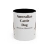 11oz Australian Cattle Dog Latin Mug, Australian Cattle Dog, Vintage Dog Coffee Mug, Dog Lover Gift