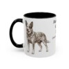 11oz Australian Cattle Dog Latin Mug, Australian Cattle Dog, Vintage Dog Coffee Mug, Dog Lover Gift