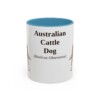 11oz Australian Cattle Dog Latin Mug, Australian Cattle Dog, Vintage Dog Coffee Mug, Dog Lover Gift
