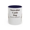 11oz Australian Cattle Dog Latin Mug, Australian Cattle Dog, Vintage Dog Coffee Mug, Dog Lover Gift