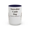 15oz Australian Cattle Dog Latin Mug, Australian Cattle Dog, Vintage Dog Coffee Mug, Dog Lover Gift