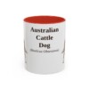 11oz Australian Cattle Dog Latin Mug, Australian Cattle Dog, Vintage Dog Coffee Mug, Dog Lover Gift