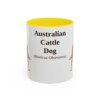 11oz Australian Cattle Dog Latin Mug, Australian Cattle Dog, Vintage Dog Coffee Mug, Dog Lover Gift