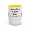 15oz Australian Cattle Dog Latin Mug, Australian Cattle Dog, Vintage Dog Coffee Mug, Dog Lover Gift