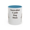 11oz Australian Cattle Dog Dog Mom Mug, Vintage Sketch Coffee Mug, Dog Mom Gift