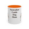 11oz Australian Cattle Dog Dog Mom Mug, Vintage Sketch Coffee Mug, Dog Mom Gift
