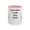 11oz Australian Cattle Dog Dog Mom Mug, Vintage Sketch Coffee Mug, Dog Mom Gift