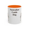 11oz Australian Cattle Dog Mug, Vintage Dog Portrait Coffee Mug, Dog Lover Gift