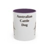 11oz Australian Cattle Dog Mug, Vintage Dog Portrait Coffee Mug, Dog Lover Gift
