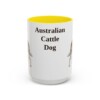 15oz Australian Cattle Dog Mug, Vintage Dog Portrait Coffee Mug, Dog Lover Gift
