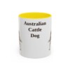 11oz Australian Cattle Dog Mug, Vintage Dog Portrait Coffee Mug, Dog Lover Gift
