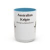 australian-kelpie-mug-latin-light-blue-1 15oz Australian Kelpie Latin Mug, Australian Kelpie, Vintage Dog Coffee Mug, Dog Lover Gift