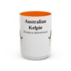 australian-kelpie-mug-latin-orange-1 15oz Australian Kelpie Latin Mug, Australian Kelpie, Vintage Dog Coffee Mug, Dog Lover Gift