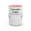 australian-kelpie-mug-latin-pink-1 15oz Australian Kelpie Latin Mug, Australian Kelpie, Vintage Dog Coffee Mug, Dog Lover Gift
