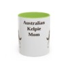 11oz Australian Kelpie Dog Mom Mug, Vintage Sketch Coffee Mug, Dog Mom Gift