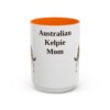 australian-kelpie-mug-mom-orange-3 15oz Australian Kelpie Dog Mom Mug, Vintage Sketch Coffee Mug, Dog Mom Gift