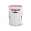 15oz Australian Kelpie Mug, Vintage Dog Portrait Coffee Mug, Dog Lover Gift