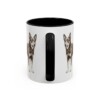 11oz Australian Kelpie Mug, Illustrated Dog Breed Facts Coffee Mug, Vintage Dog Keepsake Gift