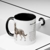 11oz Australian Kelpie Mug, Illustrated Dog Breed Facts Coffee Mug, Vintage Dog Keepsake Gift