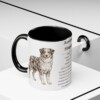 11oz Australian Shepherd Mug, Illustrated Dog Breed Facts Coffee Mug, Vintage Dog Keepsake Gift