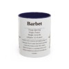 11oz Barbet Mug, Illustrated Dog Breed Facts Coffee Mug, Vintage Dog Keepsake Gift
