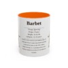 11oz Barbet Mug, Illustrated Dog Breed Facts Coffee Mug, Vintage Dog Keepsake Gift
