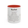 11oz Barbet Mug, Illustrated Dog Breed Facts Coffee Mug, Vintage Dog Keepsake Gift